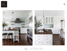 Tablet Screenshot of kandlinteriors.com